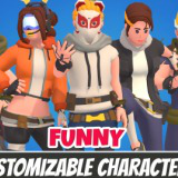 Customizable 3D Funny Characters Vol 3
