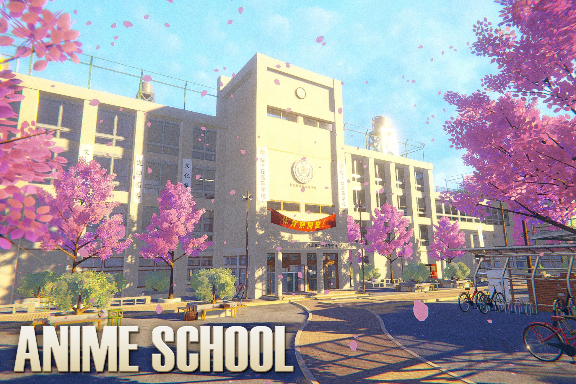 ANIME SCHOOL (Japanese High School)