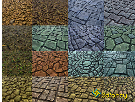 Texture Unity Sketch Hand Hand Painted Textures Pack | 2D 돌 | Unity Asset Store