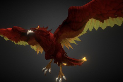 Large Flying Ziz Fire