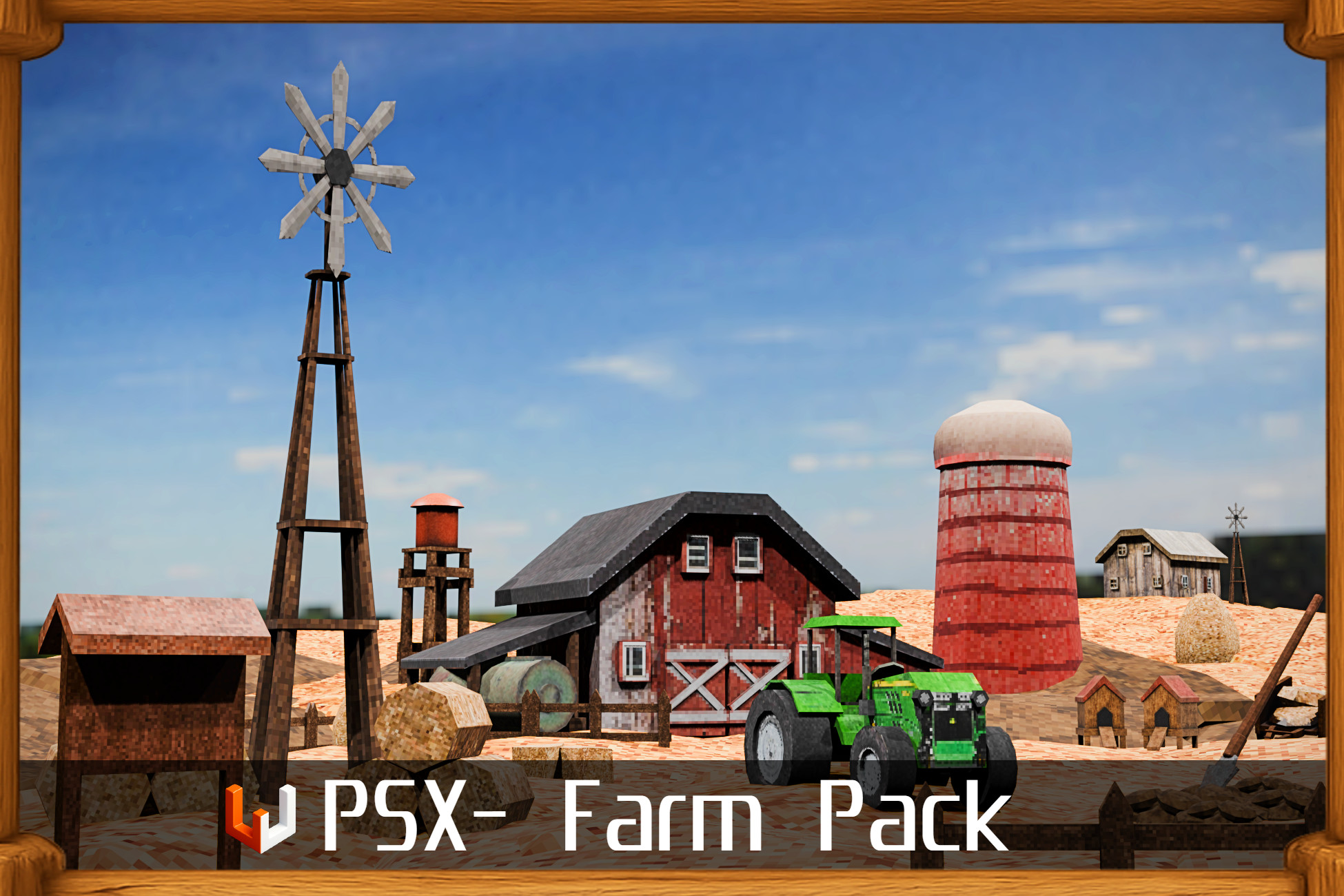 Farm Pack PSX-Farm Pack | 3D Props | Unity Asset Store