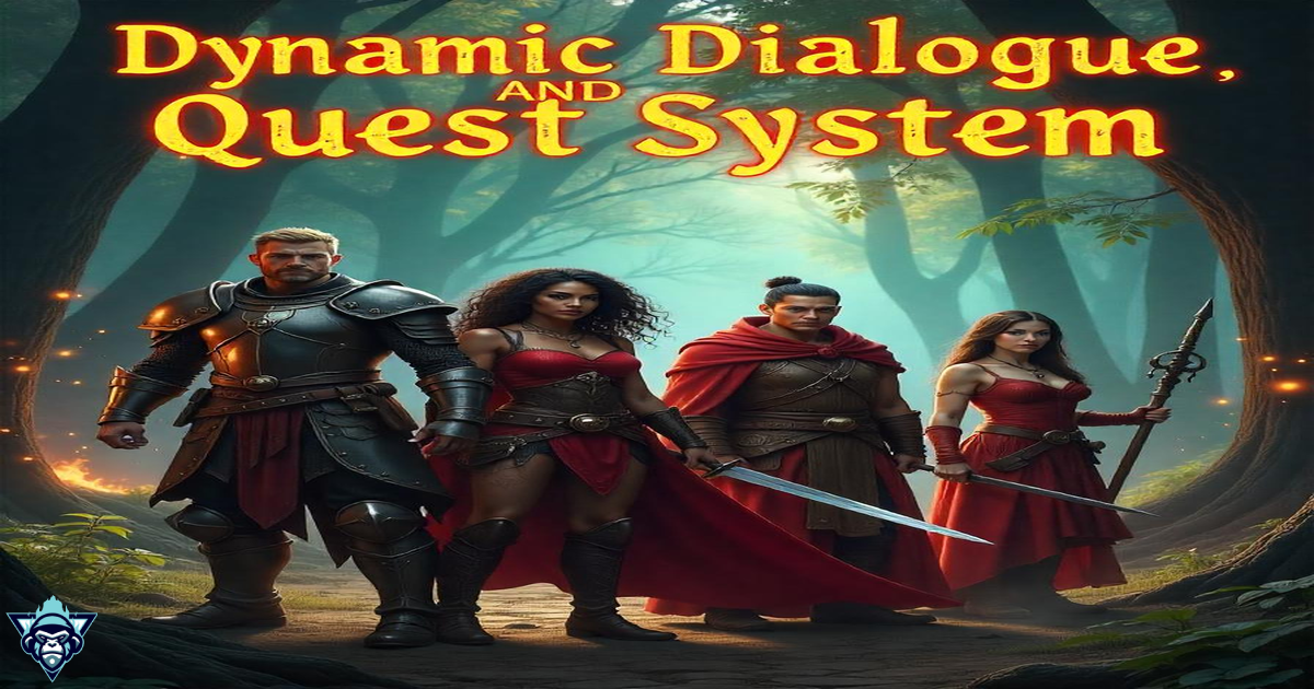 Dynamic Dialogue and Quest System | GUI Tools | Unity Asset Store