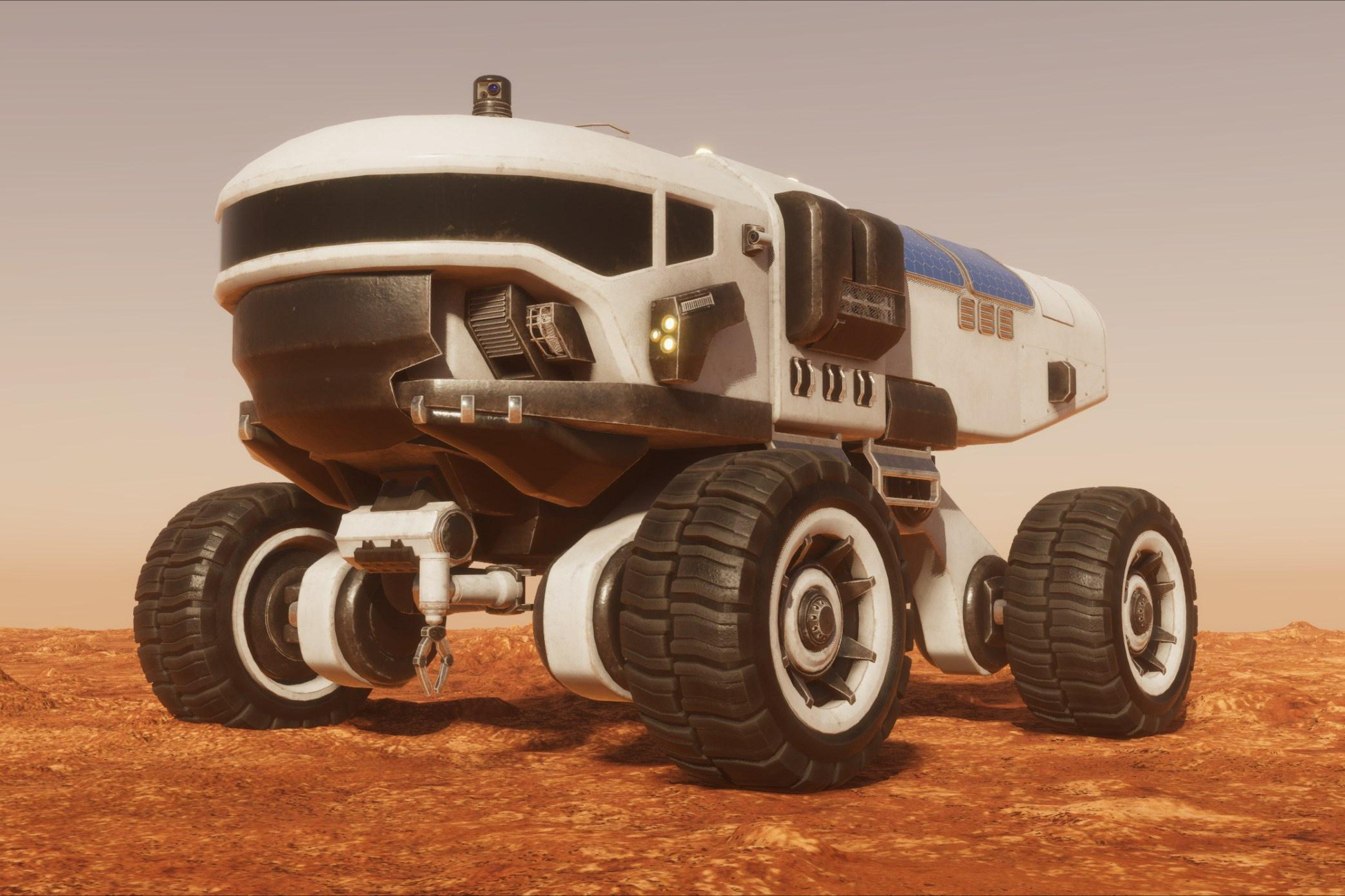 Mars cargo rover concept | 3D Land | Unity Asset Store