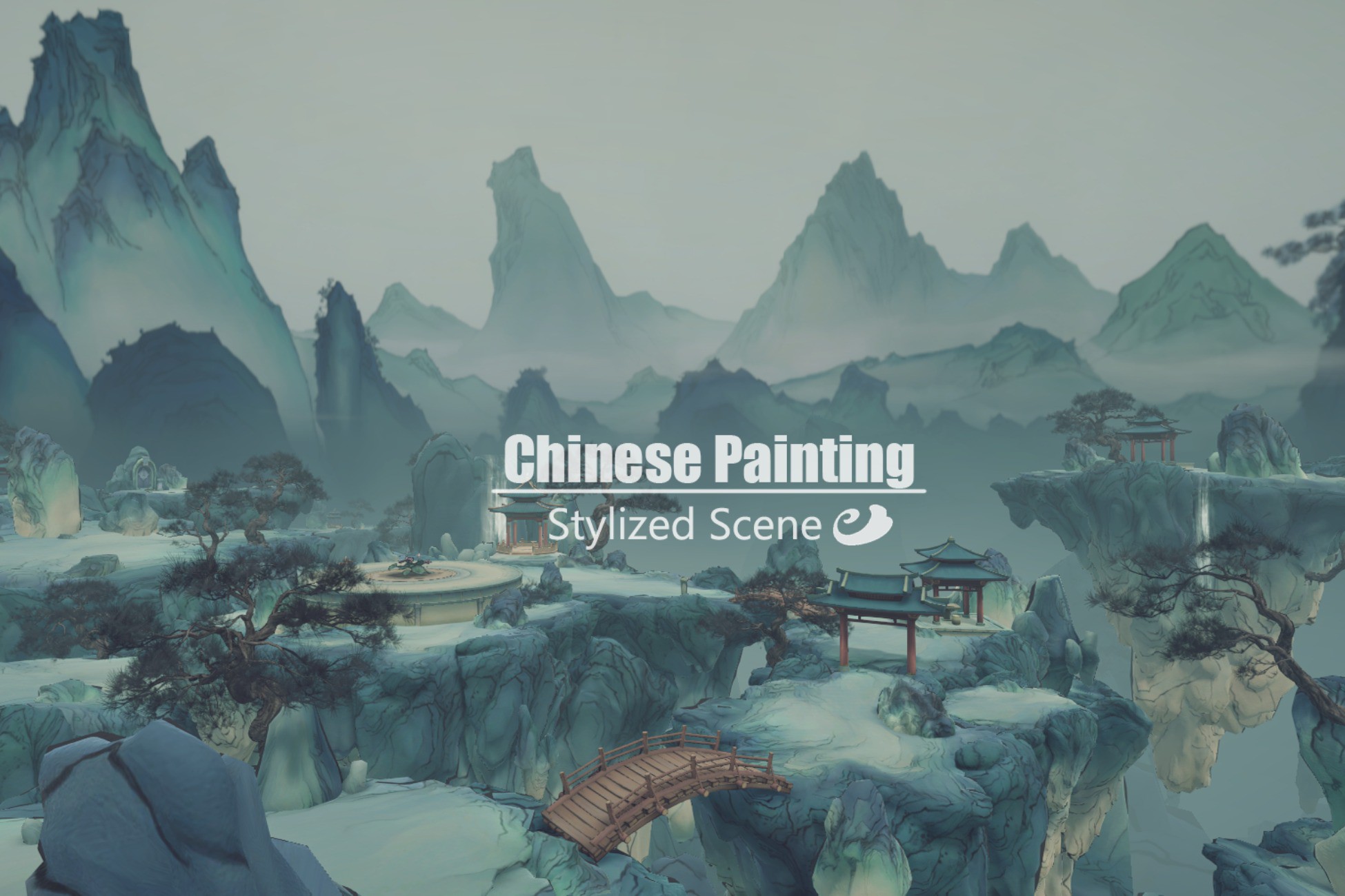 Chinese Ink Painting | 3D Environments | Unity Asset Store