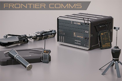 Frontier Comms - 5 Sci-fi Communication Devices Pack