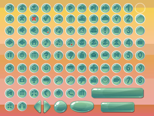 Icons UI | 2D 图标 | Unity Asset Store