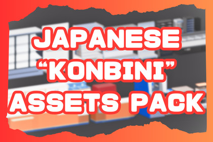 "KONBINI" ASSETS - Japanese Convenience Store Assets Pack