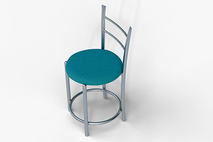 Metal Bar Stool Chair Game Ready