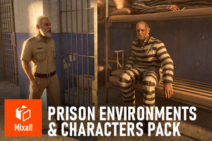 Prison Environments & Characters Pack