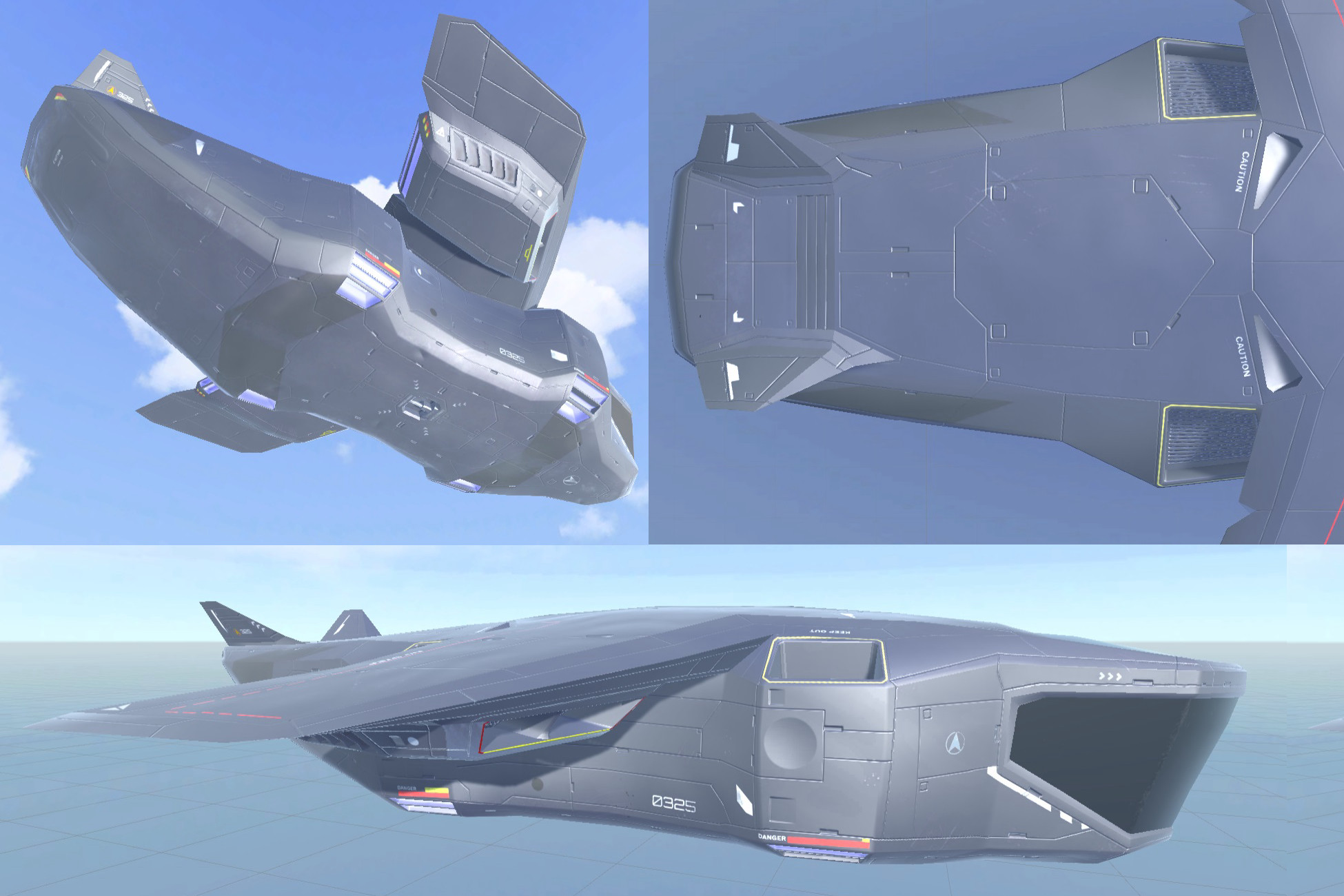 Dropship Cargo CP | 3D Space | Unity Asset Store