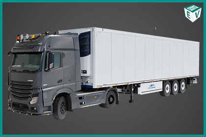 Heavy Truck 03 Refrigerator Trailer Interior URP HDRP Textures