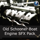 Old Schooner Boat Engine Sound Effects Pack