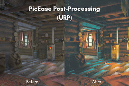 PicEase ポストプロセッシング (URP)