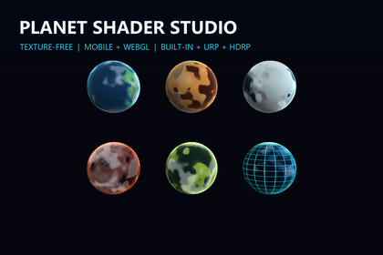 Planet Shader Studio — Mobile & WebGL