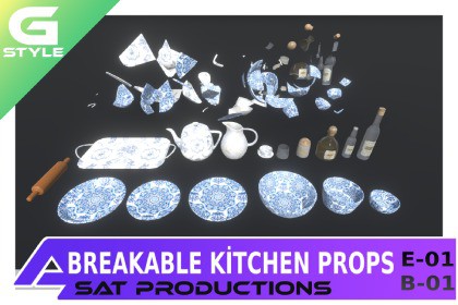 Breakable Kitchen Props