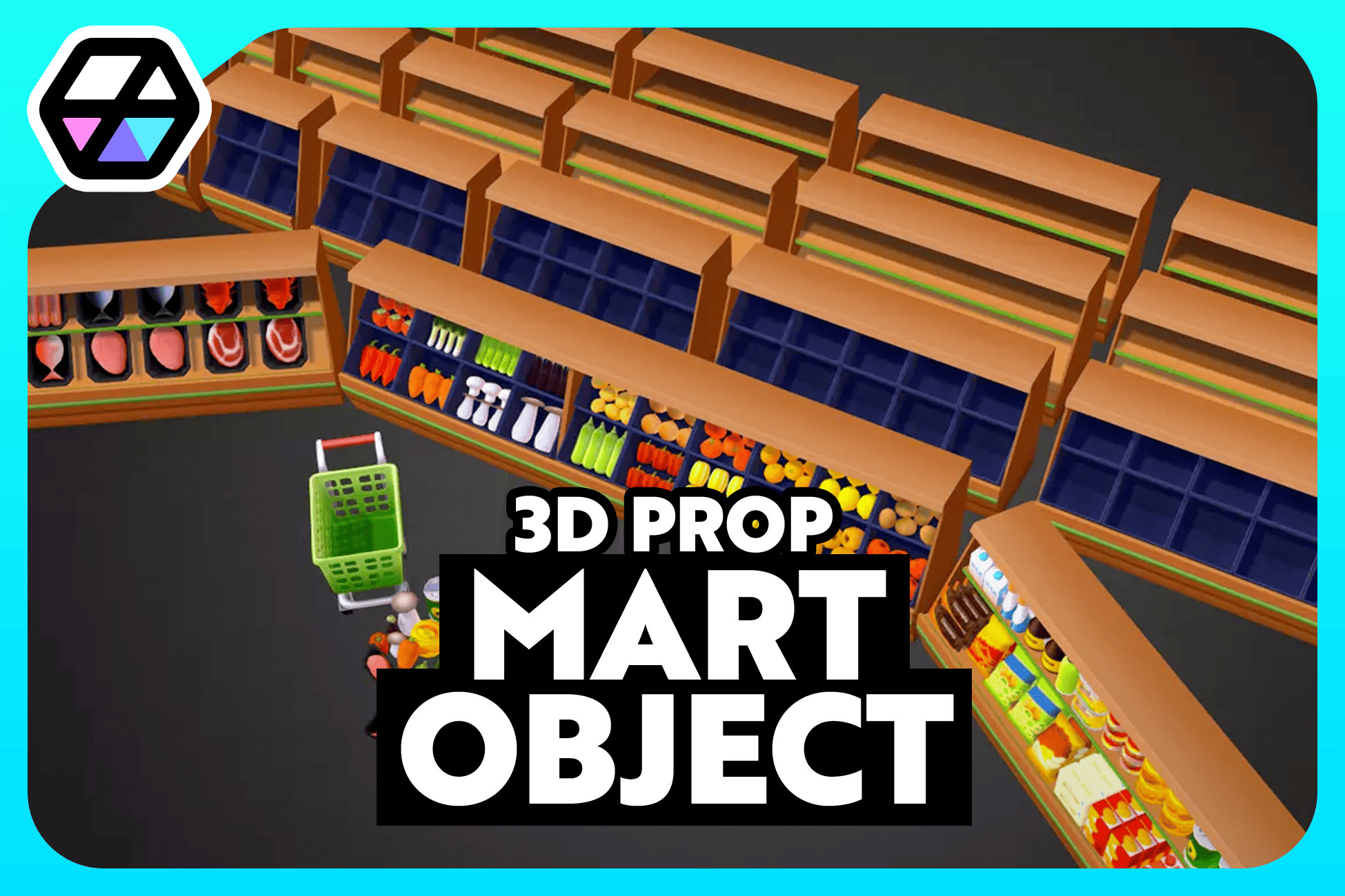 3D Props - Mart Object | 3D Food | Unity Asset Store