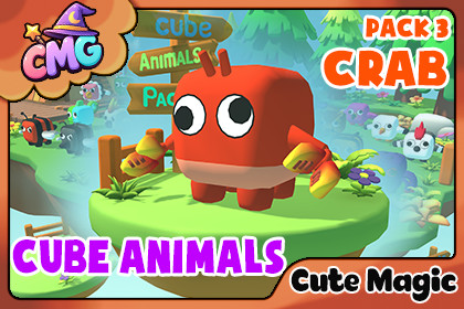 Cute Magic – Crab Cube Animals Free