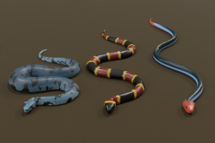 Animated snake pack