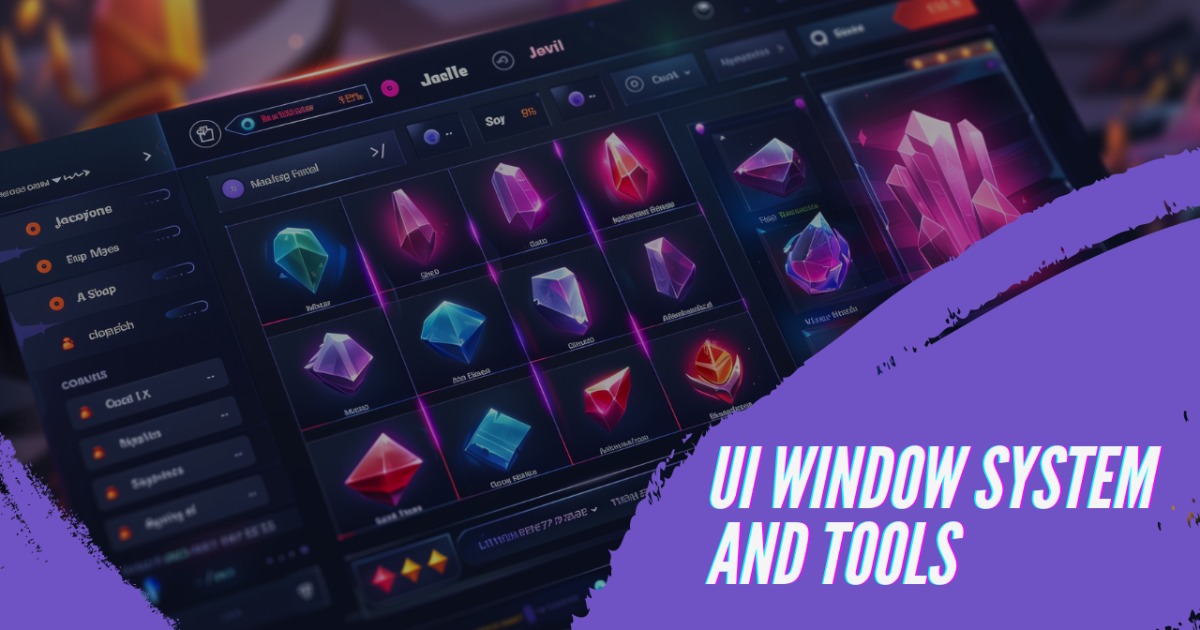 UI window system and tools | GUI Tools | Unity Asset Store