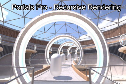 Scifi Portals Pro - Seamless Teleport & Recursive Rendering