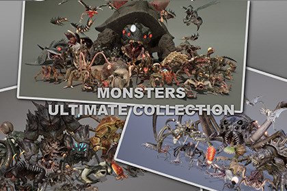 MONSTERS ULTIMATE COLLECTION BUNDLE