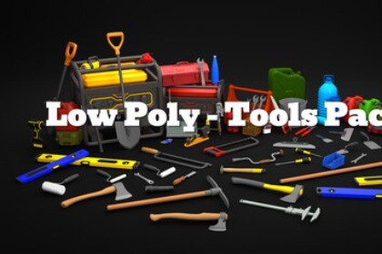 Low Poly - Tools Pack
