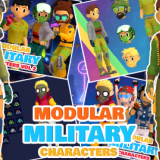 Stylized Military Characters Pack