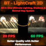 BT - LightCraft 2D: All-in-One Ultimate Lighting, Shadows & Normal Map System