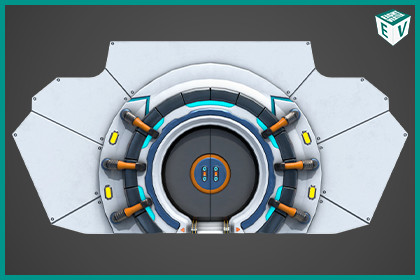 Sci Fi Door 03 URP HDRP Textures