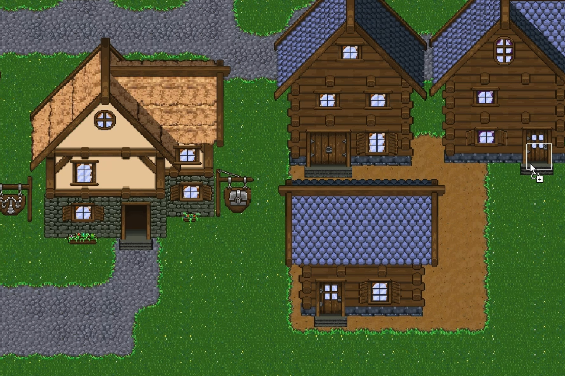 2D Modular House V1 | 2D Building | Unity Asset Store