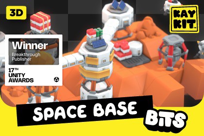 KayKit - Space Base Bits (for Unity)
