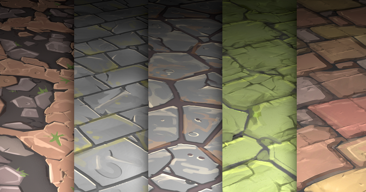 Ground Texture Vol.107 - Stylize Textures | 2D Floors | Unity Asset Store