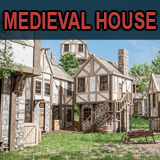 Medieval house modular full v2.0 - URP