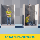 Shower NPC Animation