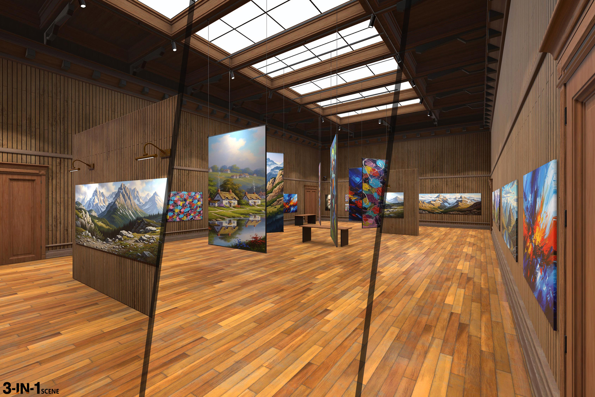 Gallery 01 | 3D Environments | Unity Asset Store