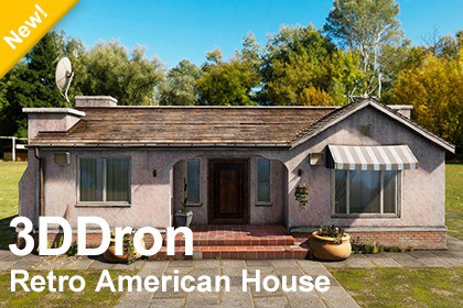 Retro American House