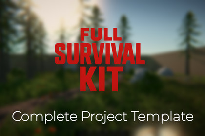 FSK: Full Survival Kit, Complete FPS Survival Template (Craft, Build, Hunt)
