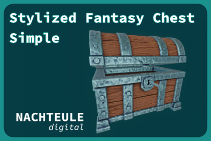 Stylized Fantasy Chest - Simple