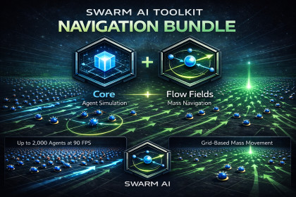 Swarm AI Toolkit - Bundle (Core + Flow Fields)