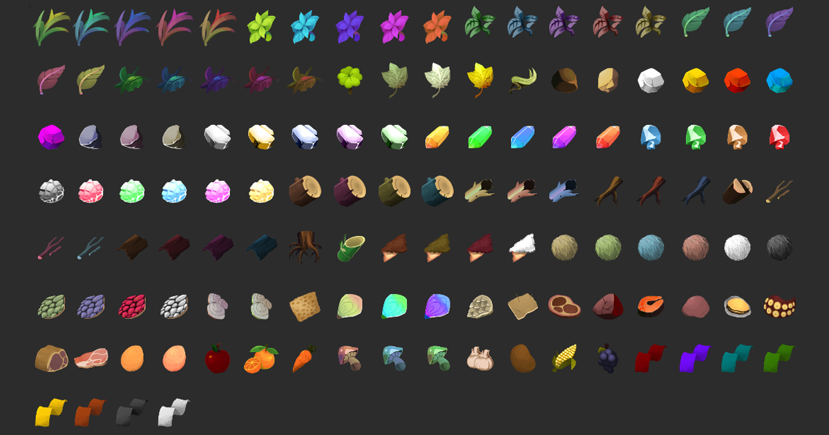 Item Icon Pack V.1 | 2D Icons | Unity Asset Store