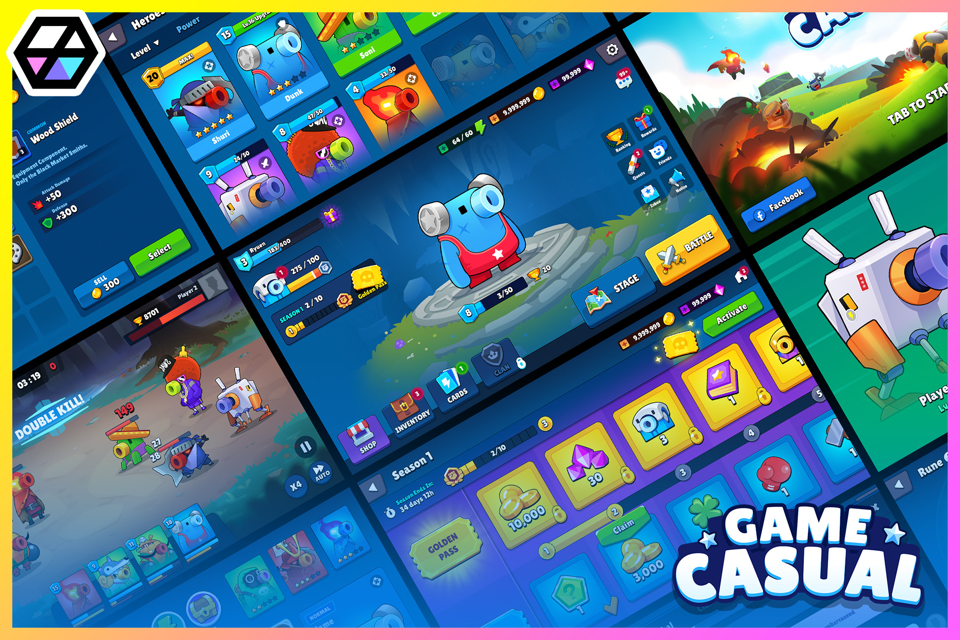 GUI Pro - Casual Game
