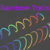 Stylized Rainbow Trails
