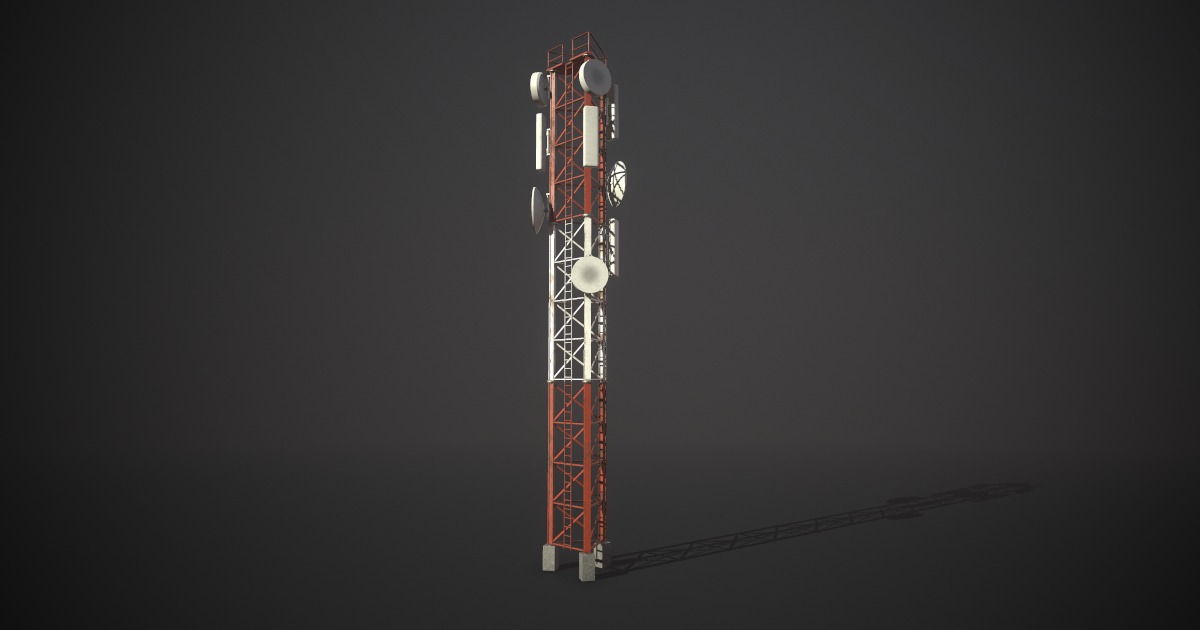Modular Radio Tower | 3D Environments | Unity Asset Store