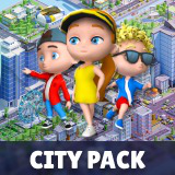 City Pack - Modular City 3D Assets