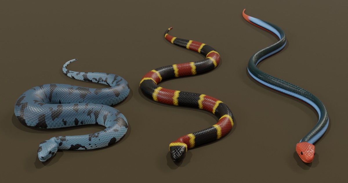 Unity Store Snake Animated snake pack | Characters | Unity Asset Store