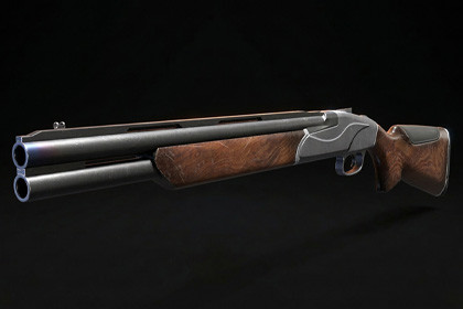Double Barrel Shotgun
