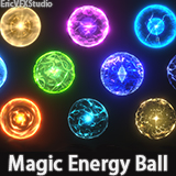Game VFX - Magic Energy Ball