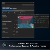 FrameGuard Toolkit – Performance Scanner & Runtime Monitor