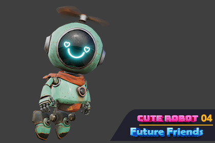 Cute Robot 04 - Future Friends