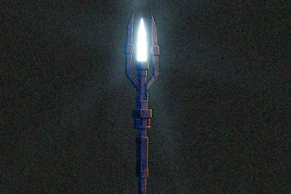Cyberpunk Staff - Sci-Fi Energy Staff